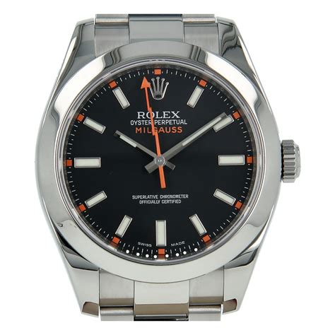 rolex milgauss 116400 why does it have clear glass|rolex milgauss price chart.